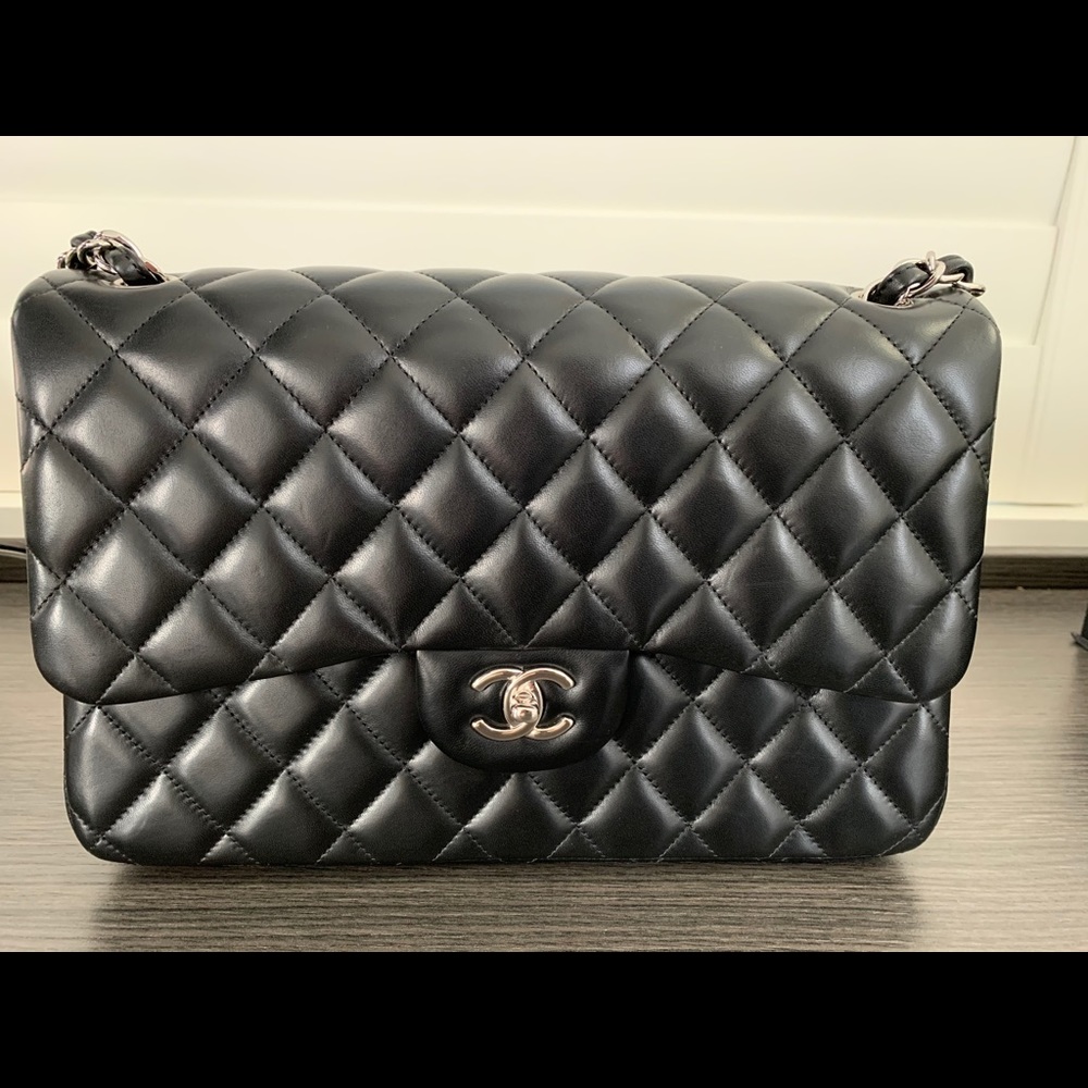 Chanel classic double flap bag Jumbo size